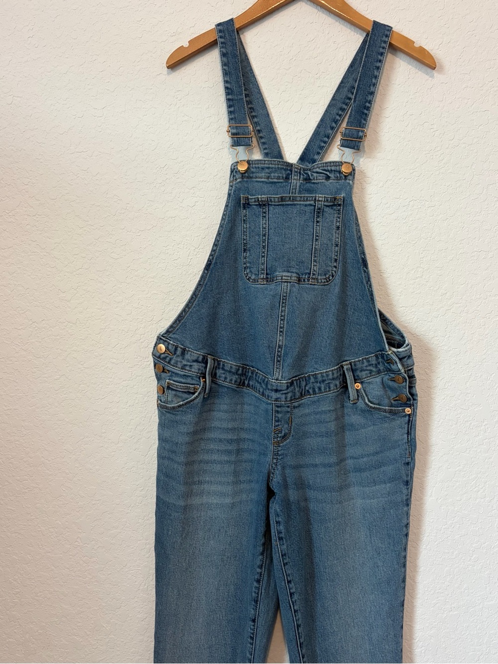 Isabel Maternity by Ingrid & Isabel Blue Denim Maternity Overalls